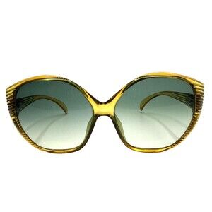 Vintage Christian Dior Optyl 2061-60 Sunglasses Round Frames Made in Germany NOS